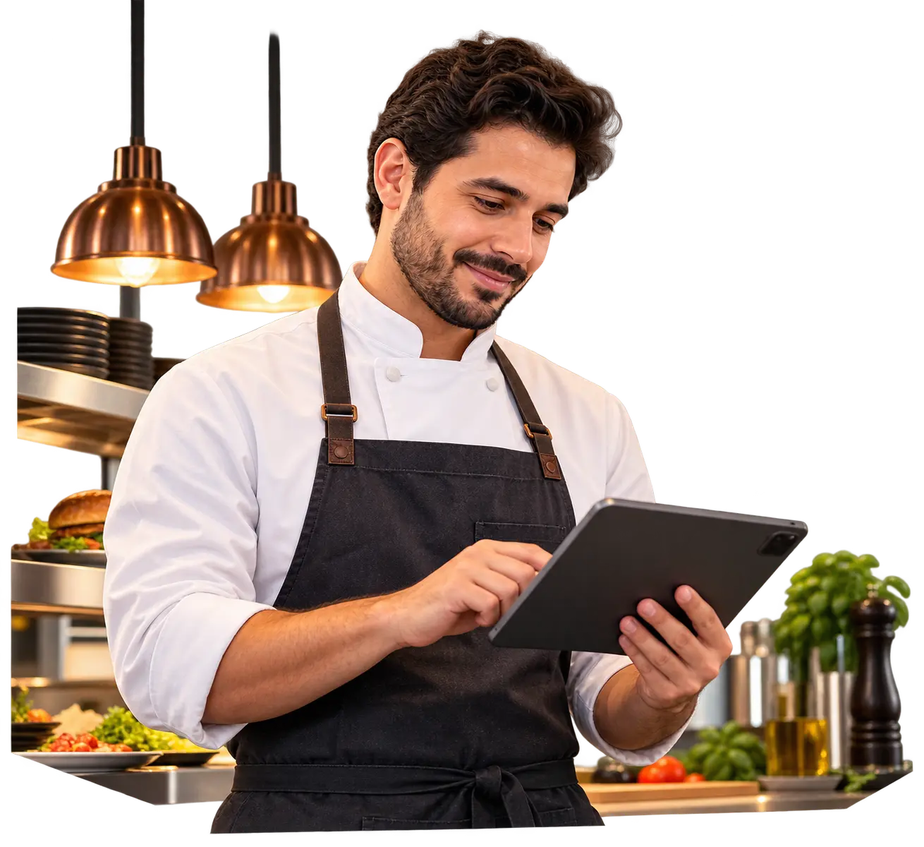 Operación tecnológica para restaurantes