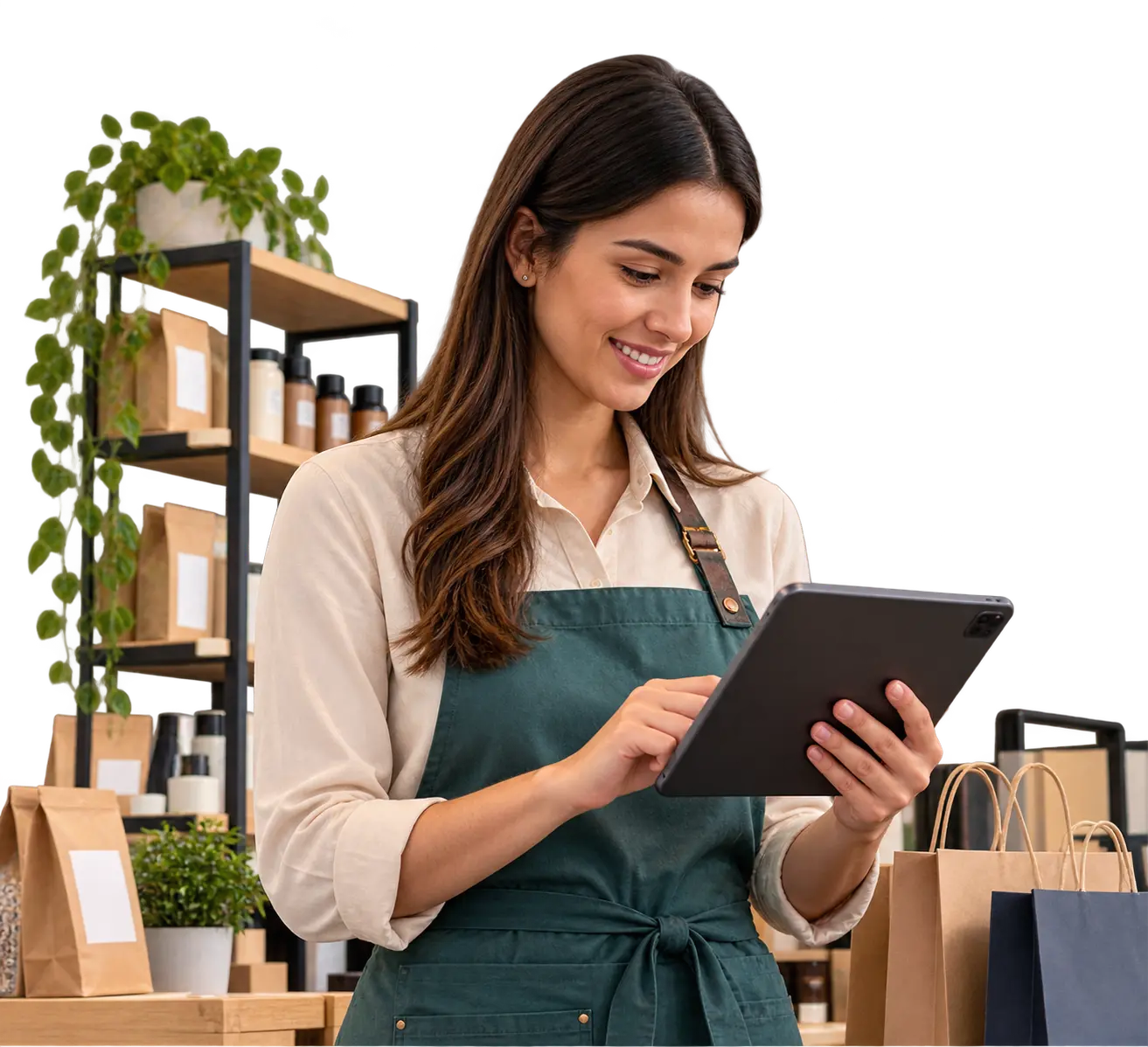 Operación de comercio y ventas